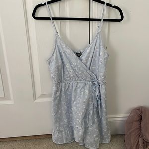 Target Wild Fable Blue Floral Romper